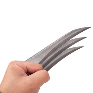 金钢狼爪子可伸缩精钢狼爪金刚狼钢爪儿童玩具狼爪刀仿金属的爪子