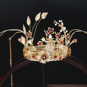 公主古代淑女古装儿童发簪女童小女孩头饰发饰步摇流苏汉服步摇