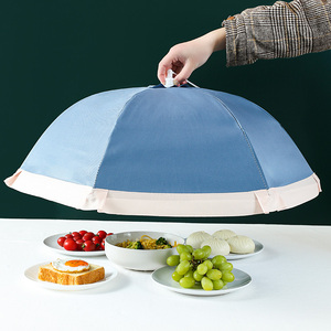 长方形盖菜罩可折叠餐桌罩饭菜罩子家用防苍蝇虫剩饭剩菜防尘遮伞