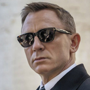 洛伊曼 007邦德同款方框开车太阳眼镜男墨镜tf237近视黑色小框潮