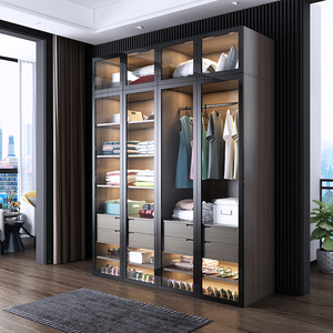 北欧移动衣柜门