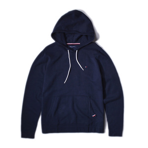 tommy hilfiger美国正品现货汤米春秋男薄线圈休闲连帽套头卫衣