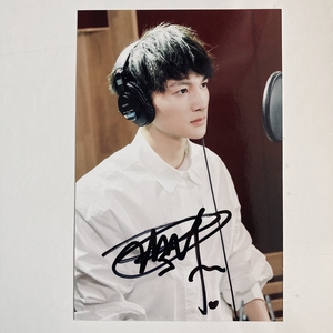 周深亲笔签名照片12款/ 6寸大小 /生日礼物 新款