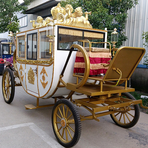 豪华欧式皇家马车景区婚礼婚庆大型活动展示地产摆设道具热卖