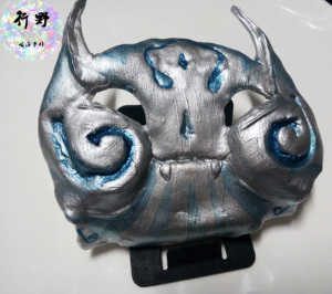 【行野手作】剑网三唐门萝莉炮萝面具实物cos道具