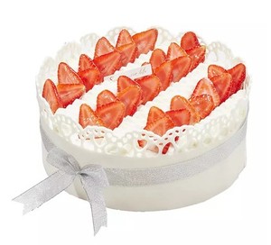 85度c 生日蛋糕 8寸草莓芭蕾蛋糕*包邮限送上海