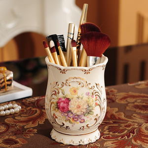 笔筒收纳盒多功能欧式