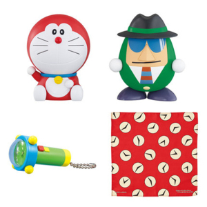 日本万代 哆啦a梦 人气秘密道具扭蛋 时间包袱巾 缩小灯 特价现货