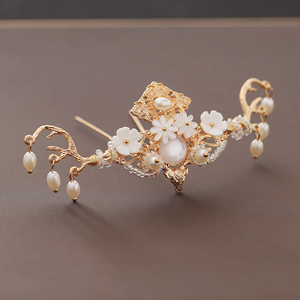 古风汉服头饰顶簪发冠简约盘发古代配饰造型百搭表演束发饰超仙女