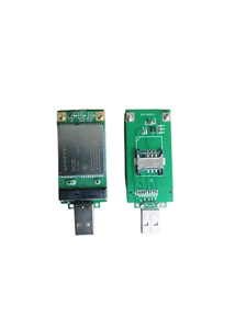 4G3G模块MiniPCIE转USB开发板支持移远中兴华为美格等自带SIM卡座