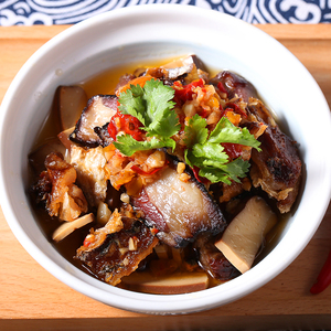 聪厨腊味合蒸130g冷冻保存加热即食腊鱼