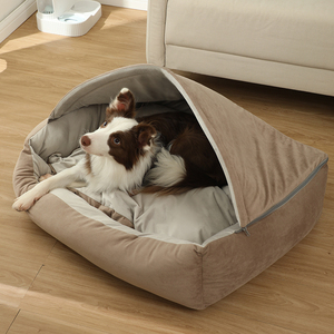 狗窝冬季保暖可拆洗大型犬大狗狗床垫子冬天房子金毛柯基宠物用品