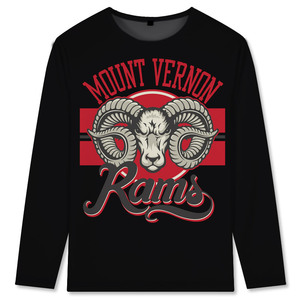 男长袖潮牌羊图案