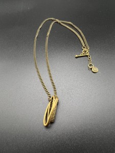 金公主珠宝足金材质电黑工艺男女同款项链套链