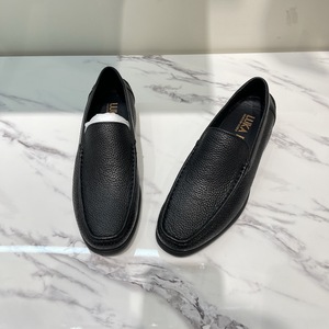 路卡迪龙四季款套脚鹿皮轻便一脚蹬商务皮鞋371212009专柜2980