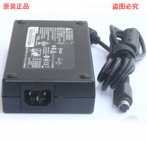 原装DELA台达19.5V11.8A游戏本商务4孔充电源适配器线ADP-230EB T