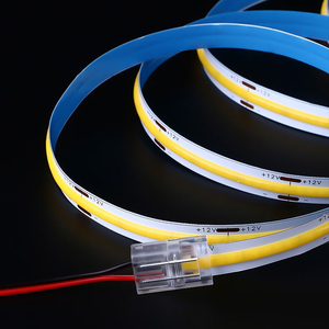 led低压灯带免焊水晶接头12v24vcob快速接头8mm/10mm中间对接头