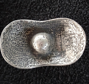 古玩老银锭 足银 古银锭大清库光绪元宝宝藏银含银量百分之八十