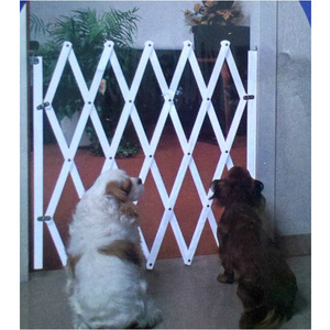 简易安装安全围栏宠物隔离门木栅栏杆护栏狗用推拉门木门猫咪泰迪