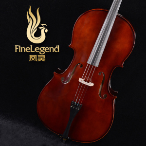 凤灵全手工大提琴flc2113 实木练习考级演专业级1/8/4/2 3/4/4