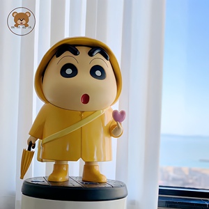 蜡笔小新公仔雨衣