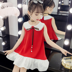 小孩夏季裙子公主