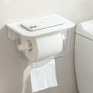 卷纸筒卫生间家用抽纸盒免打孔卫生纸厕纸盒置物洗手间厕所纸巾盒