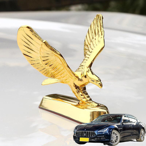 适用玛莎拉蒂总裁grecale汽车立标机盖标志改装金属车头车标vip3d