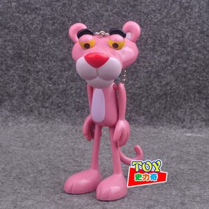 粉红豹 Pink Panther 顽皮豹 傻豹 公仔 钥匙扣 挂件 包包挂饰