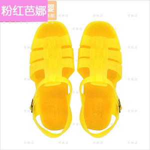 8090后老式经典男怀旧沙滩软胶防滑运动学生加厚凉鞋抖音黄金战靴