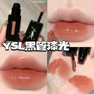 YSL圣罗兰黑管水光唇釉镜面漆光新色440/610/441/416/407哑光221