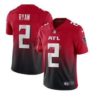 nfl亚特兰大猎鹰队 atlanta falcons 2# ryan 刺绣橄榄球球衣