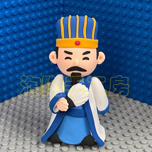 超轻粘土戏曲古装古代人物彩泥橡皮泥太空泥手工黏土学校手工作业