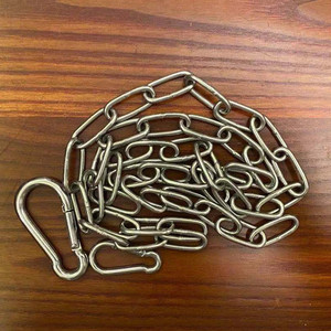 304不锈钢链条粗铁锁链宠物狗链子铁环链吊灯链 吊牌链晾衣铁锁链