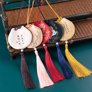 端午节古风香包香囊驱蚊安神随身香袋空袋福袋平安荷花定制logo