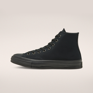 匡威黑武士高帮帆布