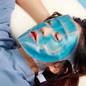 冰敷面罩美容睡眠面膜热敷脸部术后水肿晒后冷敷眼睛疲劳眼罩冰袋