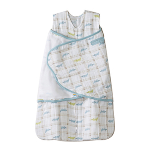 美国halo包裹式防惊跳睡袋 纱棉透气襁褓包巾 婴儿新生儿宝