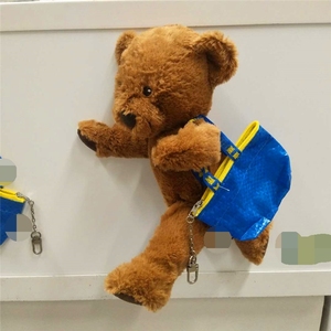 ikea宜家国内代购正品布朗伯恩泰迪熊棕泰迪小熊儿童毛绒玩具包邮