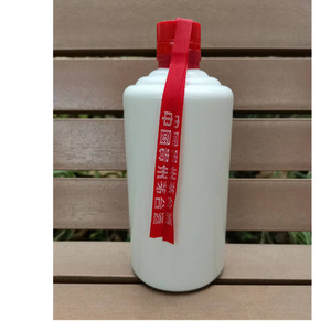 白茅台酒瓶酒盒居家装饰摆件收藏白色茅型通用20年21年22年