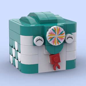 magicfingers生肖系列巳蛇年乐高戒指盒首饰盒lego10250礼物属相