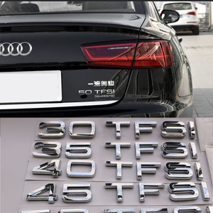 奥迪a6后字标车标