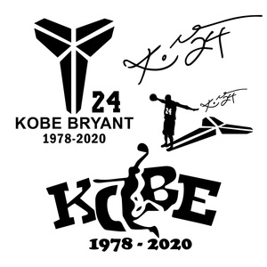 705人付款淘宝科比车贴nba篮球汽车贴纸湖人队球星logo标志个性黑曼巴