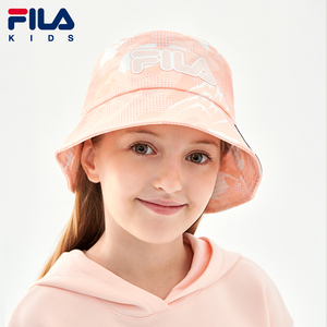 fila斐乐童装儿童渔夫帽2021秋季新款男童女童遮阳帽时尚休闲帽子k18