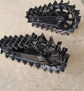 四驱微耕机双链轨双履带坡地防滑轮防陷车链轨轮厂家直销量大从优