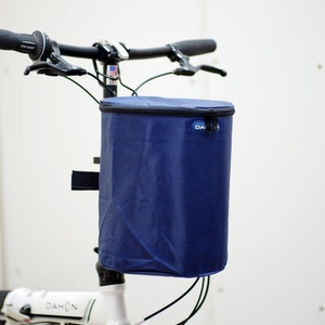 大行折叠自行车篮子方形带盖车筐滑板电动车帆布菜蓝子车篓车前框