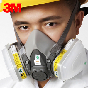 正品3M6200+6002套装防毒面具防酸性气体防毒面罩实验室用过滤式