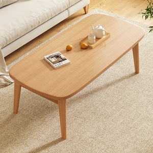 茶几客厅家用2024新款小户型可折叠实木桌子简约现代日式茶桌餐桌