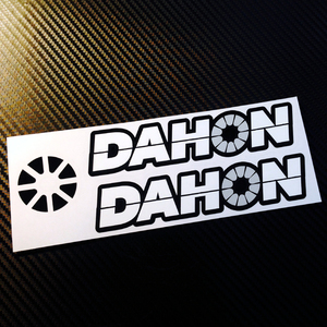 适用于大行 dahon自行车折叠车山地车标志贴纸 拉花(二枚装)
