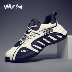 Walker Shop奥卡索奢侈品男鞋大牌老爹鞋男士真皮厚底增高休闲鞋